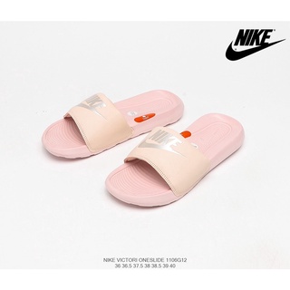 Nike Victori One Slide Print mujer al aire libre ligero y cómodo Casual zapatillas de playa