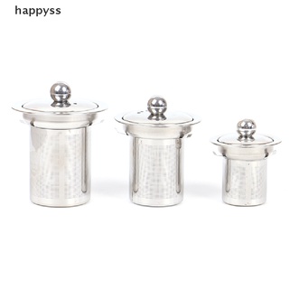 [happyss] infusor de malla de acero inoxidable reutilizable infusor de hojas de té