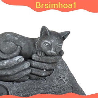 Brsimhoa1 piedras Decorativas/a prueba De intemporadas/animales/Resina Para mascotas/jardín/Gramado/patio (4)