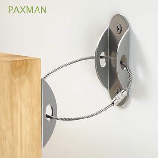 PAXMAN Cabinet Furniture Straps Wardrobe Furniture Fixing Too Child Protection Closet Baby Safety Prevent Dumping Wall Strap Adjustable Home Safety Lock