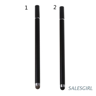 salesgirl universal 2 en 1 lápiz stylus multifunción pantalla táctil pluma capacitiva para tabletas teléfono móvil smart pen accesorio