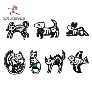 broche de hueso de animal creativo para perros/gatos/adornos (1)
