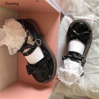 Fvuwtg Mary Jane shoes Japanese Style Lolita Shoes Bow tie Women Vintage Soft Girls Platform College Student Cosplay Costume Shoes 2021 CL (8)
