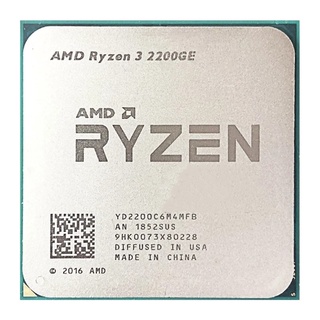 Procesador amd realme R3 2200ge 3.2ghz procesador de Cpu de cuatro núcleos Yd2200C6M4Mfb enchufe Am4