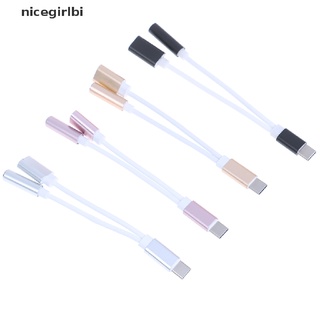 [I] Type c to 3.5 mm jack charger 2 in1 headphone audio jack usb c cable adapter [HOT] (9)