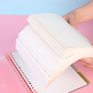Zhengnan A4 A5 B5 Notebook recambio caso de hoja suelta manual de hoja suelta cuaderno cubierta Notebook Shell/Multicolor (7)