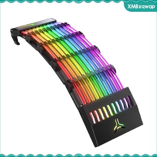 portátil arco iris symphony 24pin cable de alimentación 5v argb arco iris efecto de iluminación
