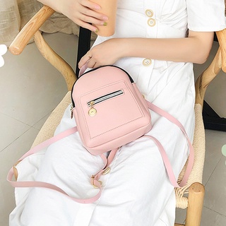 mini mochila multifuncional de cuero/mochila escolar para mujer (8)