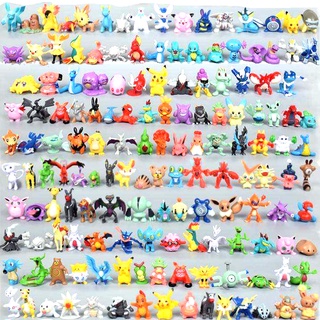 pokemon pikachu squirtle anime figuras pokeball ivysaur bolsillo monstruo modelo miniatura coleccionable muñecas colección juguetes niños
