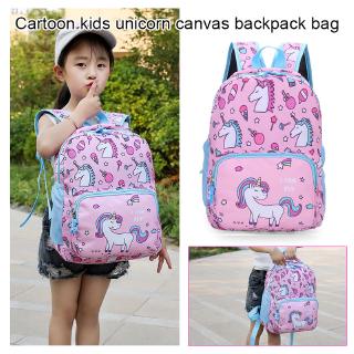 De dibujos animados de los niños unicornio de lona mochila bolsa de My Little Pony escuela Casual niños coreanos estudiante de moda mochilas bolsas Beg Sekolah