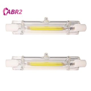 lámpara led r7s reemplazable lampara cob de 78 mm blanca positivo 6000-7500k