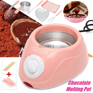 Chocolate Melting Pot eléctrico Fondue Melter máquina de bricolaje herramienta de cocina