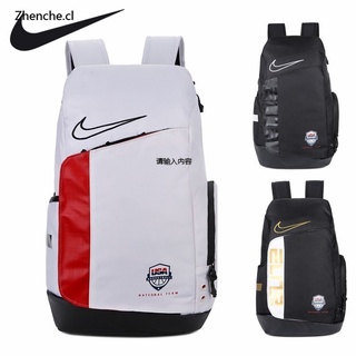 nike 100% original mochila bolsa de ordenador de gran capacidad baloncesto bolsa de entrenamiento de aire cojín bolsa de viaje ba6164