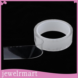 [JewelryMart] Cinta adhesiva Nano de doble cara, reutilizable, lavable, tiras adhesivas extraíbles, cinta adhesiva antideslizante