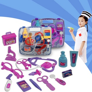 bn kid niño pretender juguete conjunto de medicina caja jugar doctor enfermera kit médico playset