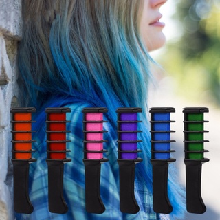 ❀ifashion1❀6 Colors Disposable Hair Color Comb Kits Temporary Salon Hair Dyeing Tools (5)