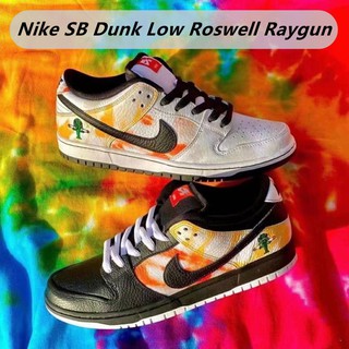 30 colores listo Stock Nike SB Dunk bajo Pro QS Roswell Raygun baja parte superior zapatillas Casual deporte zapatos