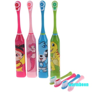 Warmbeen 1pc cepillo de dientes eléctrico niño de dibujos animados Sonic cepillo de dientes niños poder cepillo de dientes