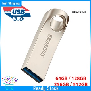 【Ready Stock】Str_64/128/256/512G for Samsung Metal USB 3.0 Flash Drive Memory Stick U Disk for PC