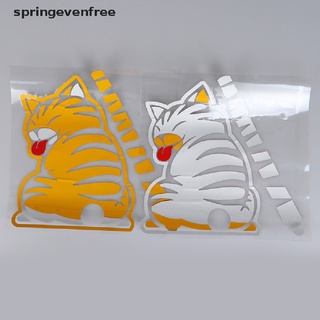 spef cat moving tail paw parabrisas trasero 3d limpiaparabrisas de dibujos animados coche pegatina gratis