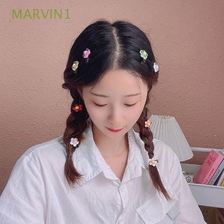 marvin1 moda barettes dulce horquilla flor clip mujeres regalo lindo color caramelo coreano niñas accesorios de pelo/multicolor