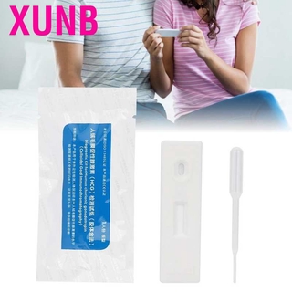 XUNB 5pcs HCG Early embarazo prueba de tarjetas adulto mujer embarazada rápida prueba de tarjeta