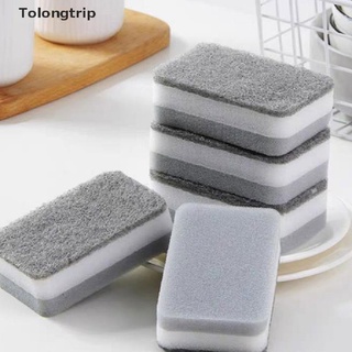 5 pzas. cepillo De limpieza Para Lavar platos/tazón/Esponja Mágica fuerte Para limpieza De cocina