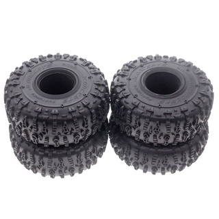 4 neumáticos de rueda de goma de 149 mm para 1/10 RC Crawler coche Traxxas TRX4 TRX-6 Axial SCX10 90046 Wraith RR10 (2)
