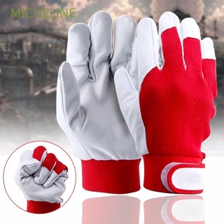 micheline soldadura guantes de soldadura soldadores de fábrica suministro guantes de seguridad cuero durable resistente al calor guanteles resistentes al calor