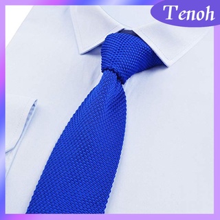 Tenoh corbata De punto para hombre/corbata De punto Único (4)