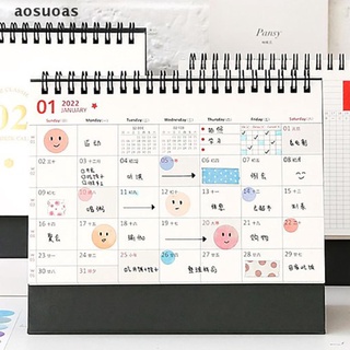 auoa 2022 calendario calendario creativo mesa fechas recordatorio calendario planificador.