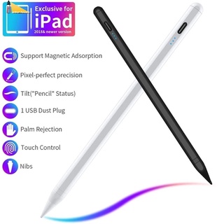 Yumcute para iPad Pencil Apple Pencil 2 1 para iPad 7 8 11 12.9 2018 lápiz capacitivo para iPad Air 4 3 Mini 5 7.9 10.2 2019 iPad accesorios yumcute