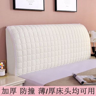 [nueva Moda]kepala Katil - funda protectora de tela elástica para cama Queen, cubierta de cabecero con envoltura suave