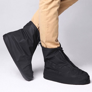 hombres mujeres protectores elásticos cubierta de zapatos botas de lluvia de viaje antideslizante reutilizable al aire libre engrosamiento pie desgaste impermeable #734