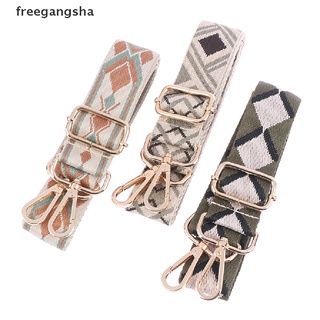 [Freegangsha] Bag Strap Women Handbag Belt Wide Shoulder Crossbody Bag Straps Replacement Stra QWE