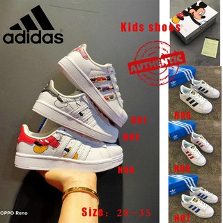 Niños Adidas oro etiqueta Shell cabeza Mickey Mouse Series zapatos de niños zapatos de bebé niños niñas niñas niños zapatos casuales (1)