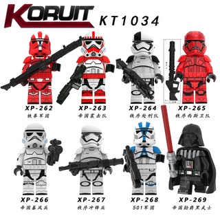 KT1034 Minifiguras Bloques De Construcción Star Wars Ensamblado Juguetes Lego