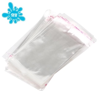 200 bolsas de plástico autoadhesivas transparentes de 7 cm x 13 cm, para objetos pequeños, joyas, artes y manualidades, embalaje de exhibición (1)