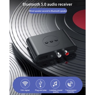 Versión 5.0 NFC compatible con Bluetooth receptor de música compatible con Bluetooth para coche compatible con manos libres soporte U disk reproducción de música B21 Bluetooth compatible con ele (1)