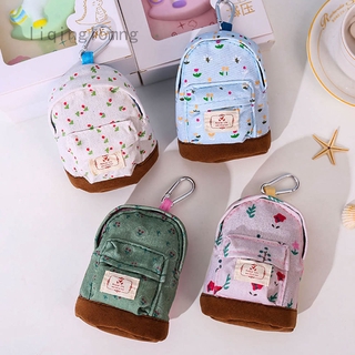 liqinglomng flower schoolbags modelo monedero/mini creativo lona bolsa de almacenamiento/bolsa pequeña/carteras multifunción