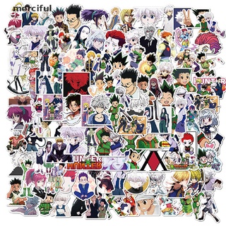 Merciful 100pcs Pack X Hunter Anime Stickers Laptop Bicycle Guitar Skateboard Stickers CL