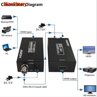 [MissCherry] Convertidor de Video HDMI a SDI BNC SDI/HD-SDI/3G-SDI adaptador 1080P cámara teatro