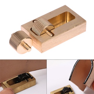 Gold Edge Oil Cartridge 2 Heads Manual Leather Edge Oil Treatment Tool (6)