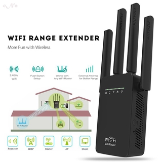 N·go. 300Mbps repetidor WiFi extensor de alcance inalámbrico redes Router amplificador de señal (1)