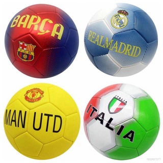 Liga Perdana Size 5 Football Manchester United Kelab Soccer Logo Arsenal Liverpool Barcelona Juventus Training Competition Ball