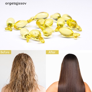 orget 10pcs cabello vitamina cápsula pro queratina complejo aceite mejorar extremos divididos y frizz cl