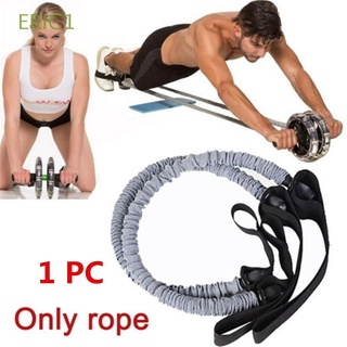 eric1 cuerda de tracción de látex abdominal estiramiento de la rueda de las cuerdas accesorios de la rueda de fitness ejercicio estiramiento duradero cuerpo construcción de la rueda