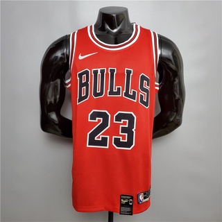 Camiseta de baloncesto de la NBA Jordan #23 Chicago Bulls rojo chaleco versión jugador