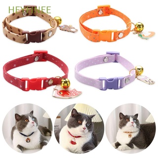 HEYFINEE Collares Ajustables Para Gatos/Cachorro/Gatito/Collar De Perro/Suministros Para Mascotas/Hebilla De Oso/Accesorios Colgante De Campana