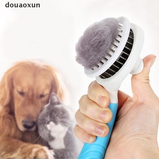 Douaoxun Dog Brush Dog Cat Hair Remover Combs Pet Grooming Trimmer Tool Pet Supplie CL